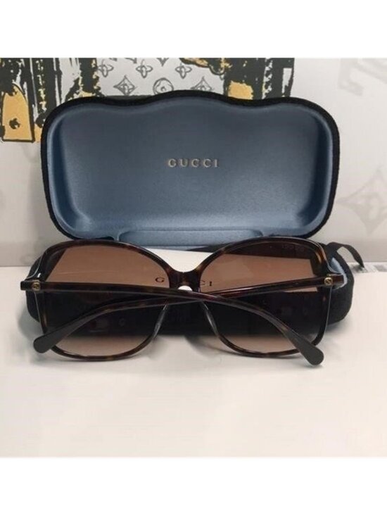 Gucci GG0546SK 002 – Havana Brown Gradient | 60-14-145 | New Authentic” main image 6